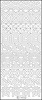 Stickervel Starform mini kaders assorti Glitter