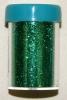 Glitter fijn strooi potje groen