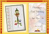 Hobbydols 21 Christmas Card stitching met Ann