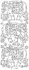 Stickervel Starform Olifant Zilver