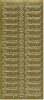 Stickervel Geslaagd goud