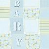 Scrapbook baby embossed paper