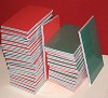 Kaartenblok 105 formaat A5 50 vel kerstkleuren