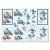Mireille knipvel A4 Motor/Skateboard