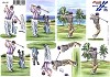 Le Suh knipvel A4 golfen