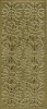 Stickervel Starform Bloemen Goud