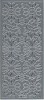 Stickervel Starform Bloemen Zilver