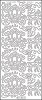 Stickervel Doodle trouwkoets zilver