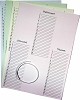 Verjaardagskalender 4 vel A4 in lichte pastelkleuren