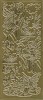 Stickervel Starform Flower Fairies1 Goud