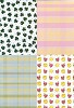 Assorti Card Papers Country 10x15cm 24 vel