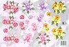 Tierelantijntje knipvel A4 bloemen