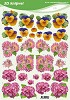 VB knipvel A4 Bloemen