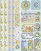 Joy embossed sticker 20