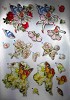 Joy Metallic 3D uitdrukvel Bloemenmeisje