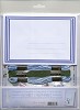 Borduurpakket Alfabet Blauw