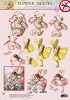 Flower Fairies Uitdrukvel met glitters nr.49