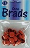 Crea Brads rond 8mm. Papaya