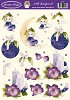 Knipvel A4 Marieke Design kerstbal