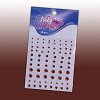 Sticky Stones plakstrass Red