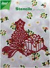 Joy! Stencil Kerst Boom