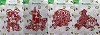 Joy! Stencil Kerst Set van 4 stencils 0087-0091 - mal/6001/0090set