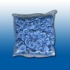 Bloemetjes 1,5cm. Lichtblauw