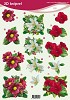 VB knipvel A4 kerstbloemen