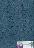 Mireille Luxe karton A4 met bloemmotief Donkerblauw - papier/2511blauw