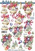 Knipvel A4 Le Suh Kerstklok landschap