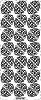 Stickervel Ornamentjes Goud