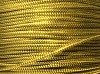 Metallic Koord rond 1mm 3,5 meter Goud