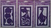 Marianne Design Silhouet Stencil pakket 3 stuks - mal/silhouet3 Marianne Design Silhouet Stencil pakket 3 stuks - mal/silhouet3
