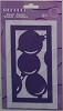 Marianne Design Silhouet Stencil Kerstbal - mal/silhouet5