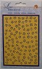 Line Embossing stencil Bloemen-Blaadjes - mal/lineLE2407