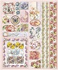 Joy embossed sticker vlinder