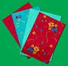 MD Embroidered paper 4 vellen - papier/PK9060
