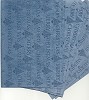 Kaarten karton A5 Merry Christmas blauw