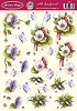 Knipvel A4 Marieke Design Wilde Bloemen