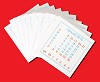 3D Mini Mini-kalender 2010  4x4cm 