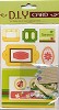 D.I.Y kaart set groen