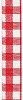 Lint Geruite Stof 15 mm breed Rood 
