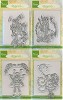 MD Clear Stamp Ragdolls Set van 4 Stempels - stem/SRD0304Set
