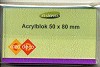 Carddeco Acrylblok 50 x 80 mm