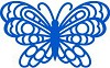 MD Creatables stencil Vlinder 2