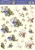 Knipvel A4 Marieke Design Vogels