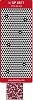 Stickervel Doodey Polka Stippen Holografisch roze