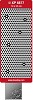 Stickervel Doodey Polka Stippen zilver