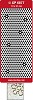 Stickervel Doodey Polka Stippen Glitter transparant goud