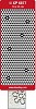 Stickervel Doodey Polka Stippen Glitter transparant zilver